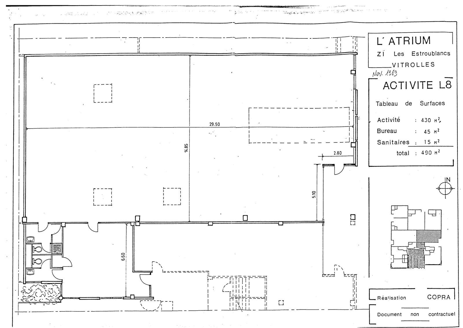 Location Local d'activité Vitrolles 13127